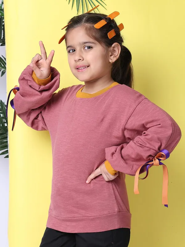 Faderose_Cotton_Solid_Top_For_Kids