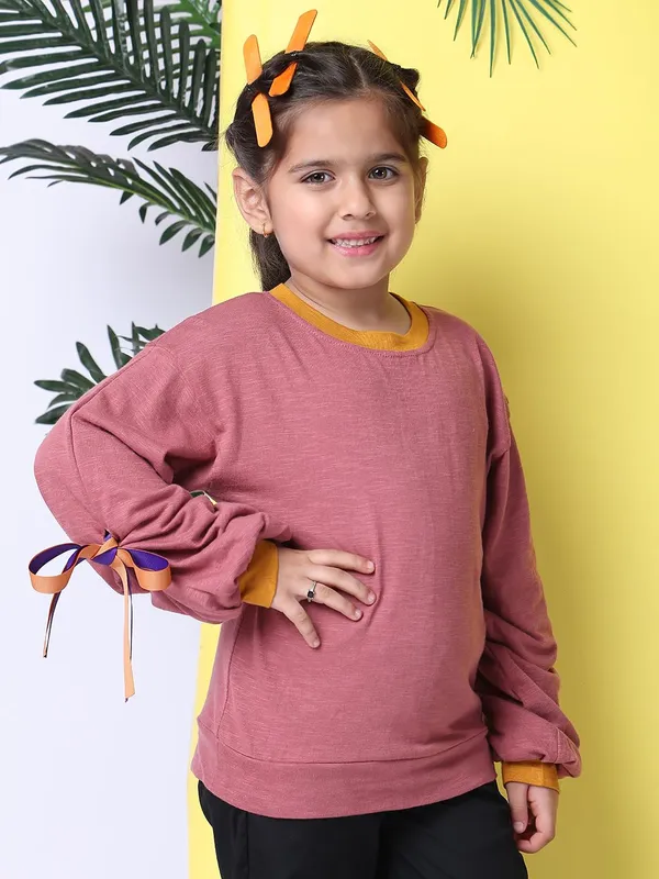 Faderose_Cotton_Solid_Top_For_Kids