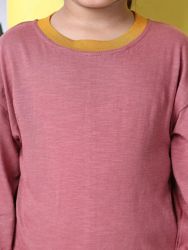 Faderose_Cotton_Solid_Top_For_Kids
