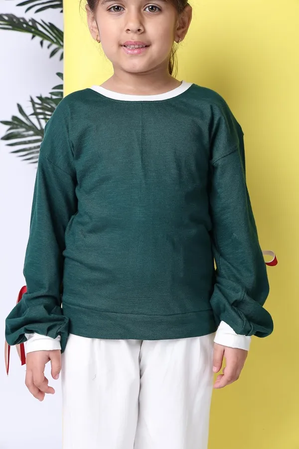 Emerald_Cotton_Solid_Top_For_Kids