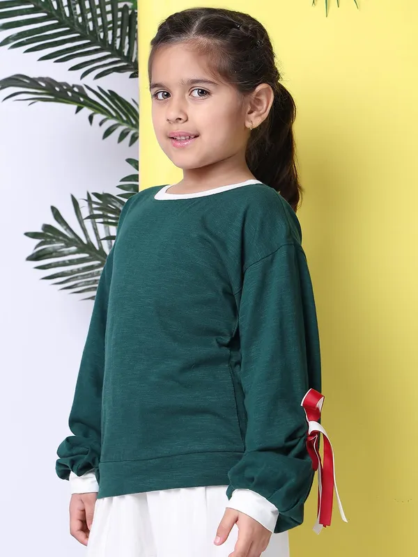 Emerald_Cotton_Solid_Top_For_Kids