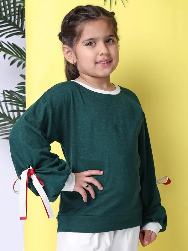 Emerald_Cotton_Solid_Top_For_Kids