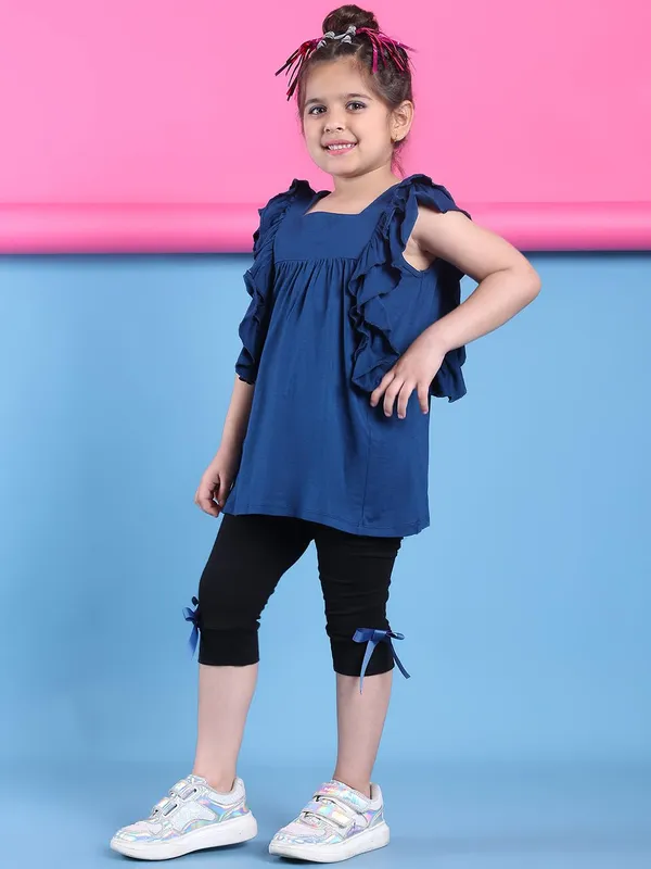 Blue_Rayon_Solid_Clothing_Set_For_Kids
