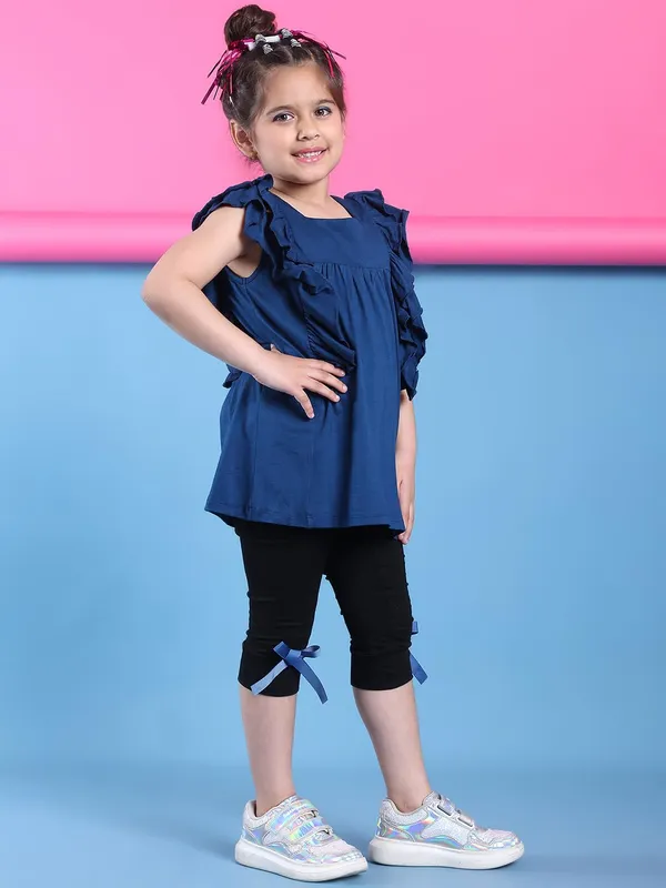 Blue_Rayon_Solid_Clothing_Set_For_Kids