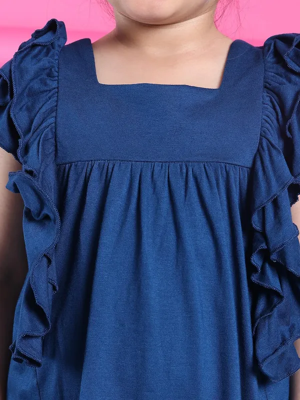 Blue_Rayon_Solid_Clothing_Set_For_Kids