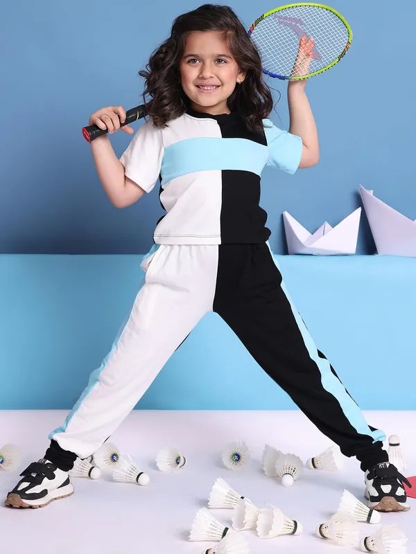 Skyblue_Rayon_Solid_Clothing_Set_For_Kids