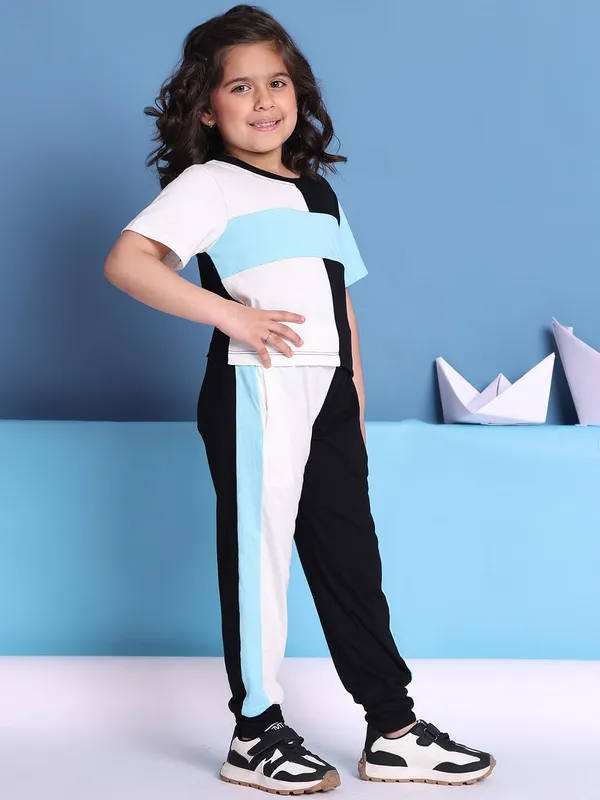 Skyblue_Rayon_Solid_Clothing_Set_For_Kids