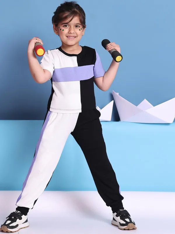Lilac_Rayon_Solid_Clothing_Set_For_Kids