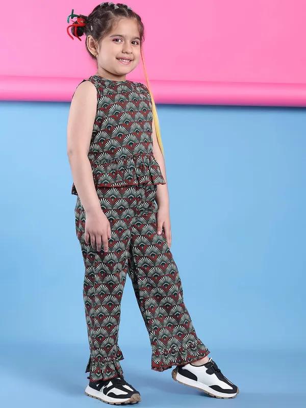 Multicolour_Rayon_Floral_Clothing_Set_For_Kids