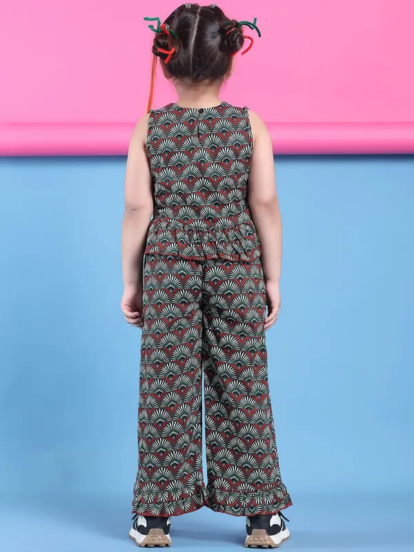 Multicolour_Rayon_Floral_Clothing_Set_For_Kids
