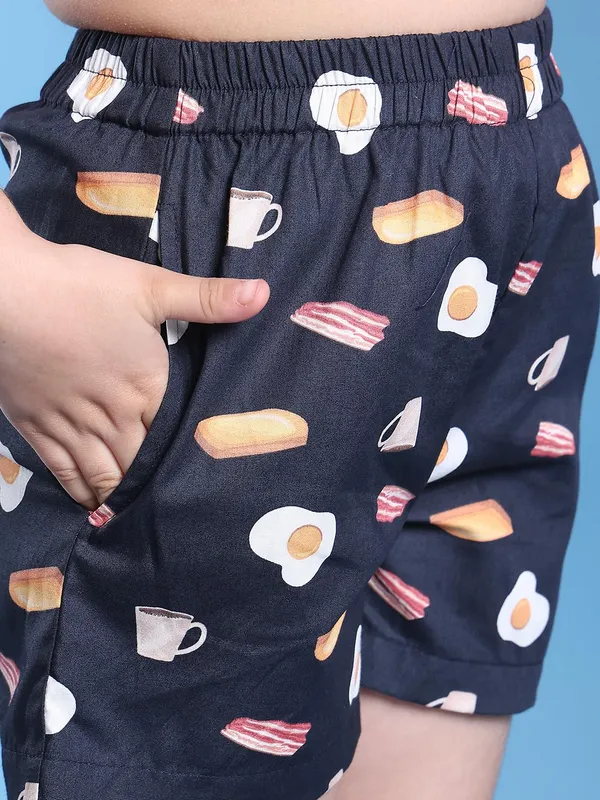 Navy_Blue_Cotton_Fruits_Clothing_Set_For_Kids