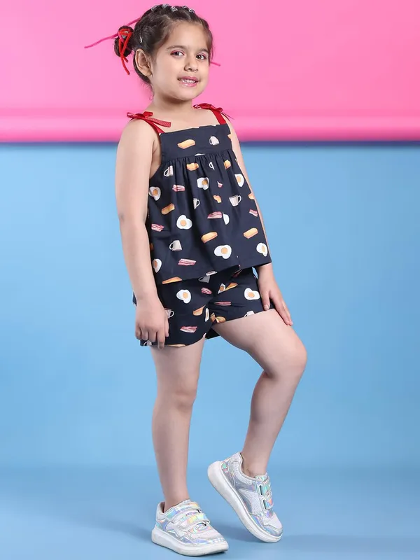 Navy_Blue_Cotton_Fruits_Clothing_Set_For_Kids