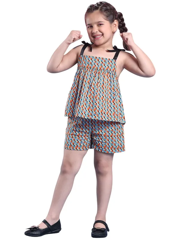 Multicolour_Cotton_Geometric_Clothing_Set_For_Kids