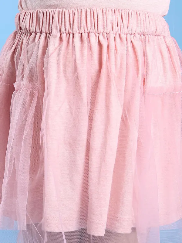 Salmon_Cotton_Solid_Clothing_Set_For_Kids