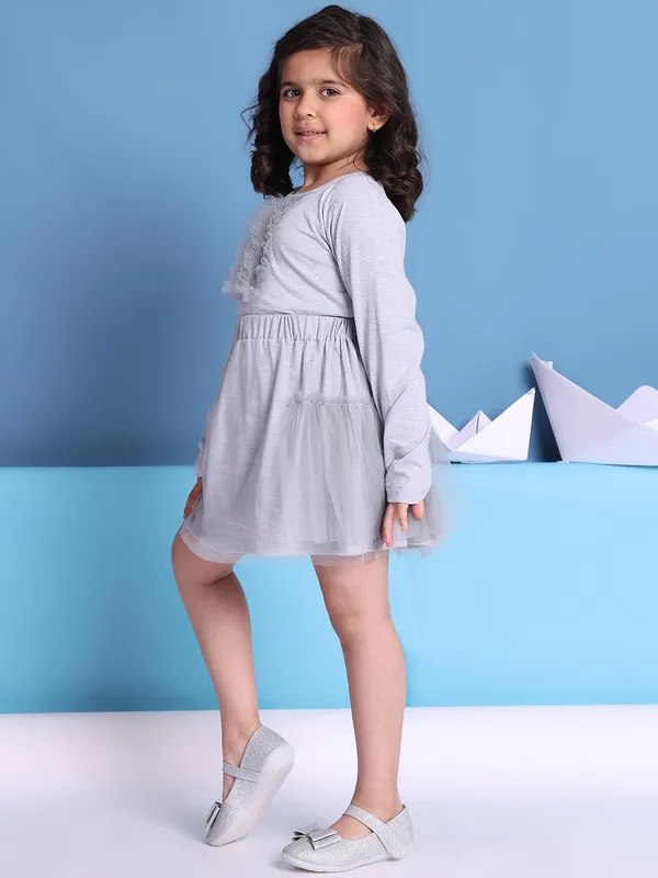 Skyblue_Cotton_Solid_Clothing_Set_For_Kids