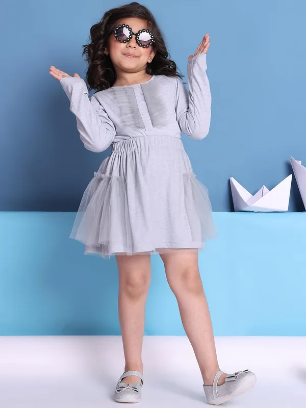 Skyblue_Cotton_Solid_Clothing_Set_For_Kids