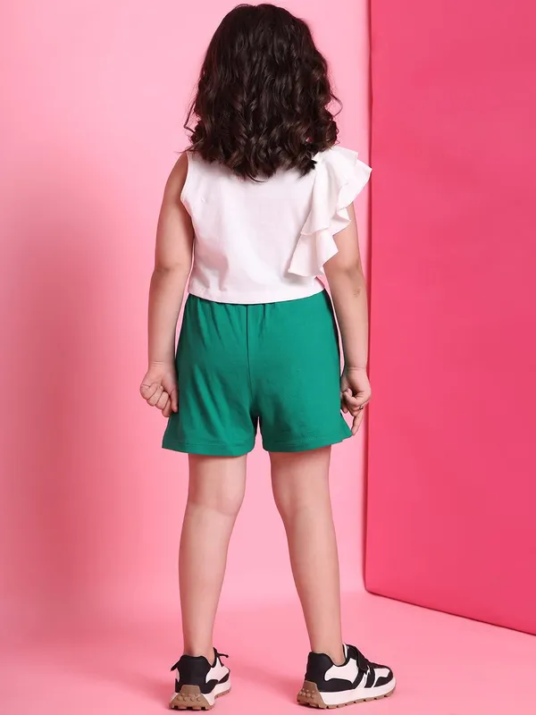 Green_Rayon_Solid_Clothing_Set_For_Kids
