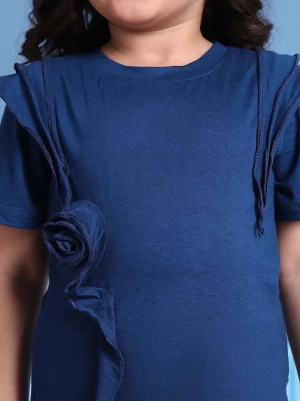 Blue_Viscose_Solid_Top_For_Kids