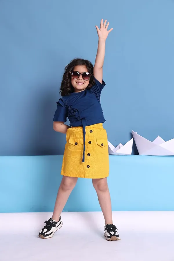 Blue_Viscose_Solid_Top_For_Kids
