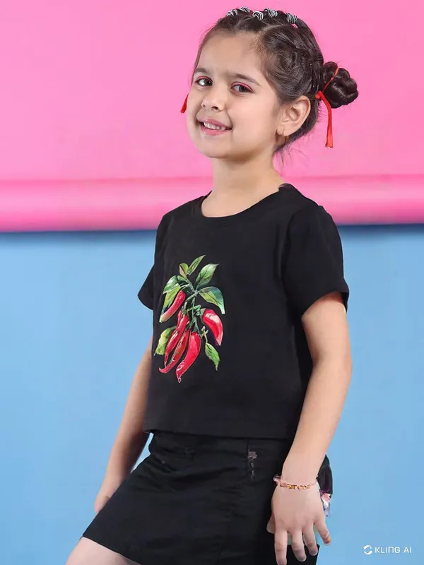 Black_Rayon_Solid_Top_For_Kids