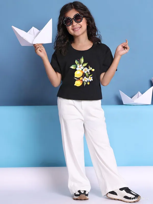 Black_Rayon_Solid_Top_For_Kids