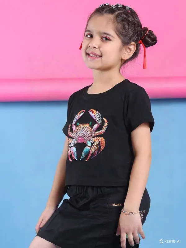 Black_Rayon_Solid_Top_For_Kids