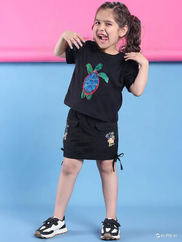 Black_Rayon_Solid_Top_For_Kids
