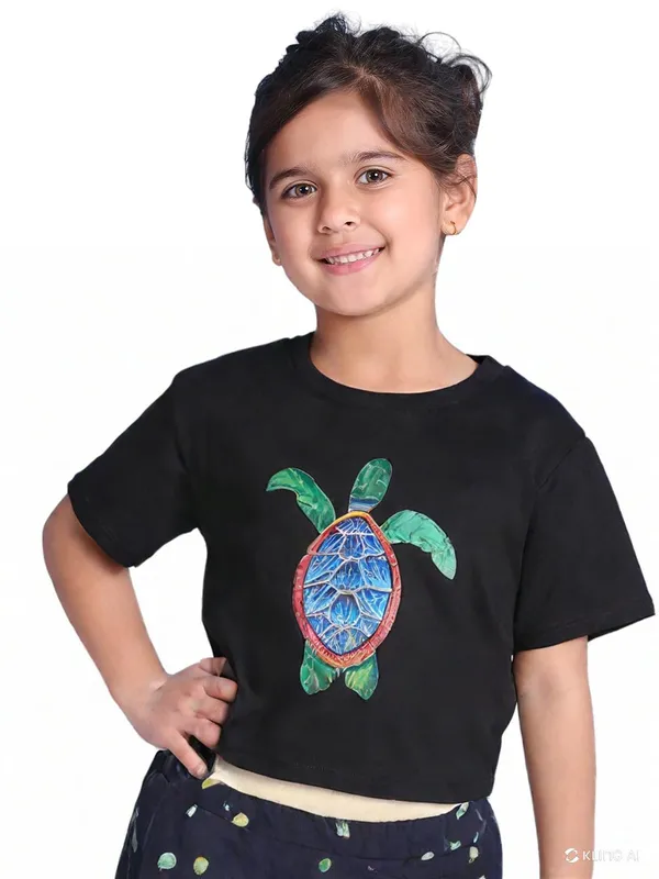 Black_Rayon_Solid_Top_For_Kids