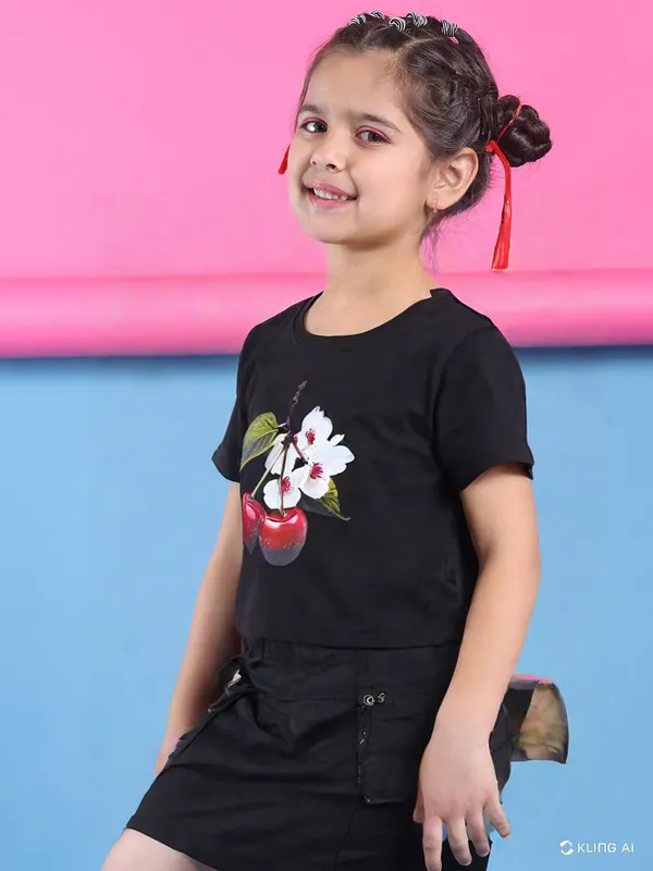 Black_Rayon_Solid_Top_For_Kids