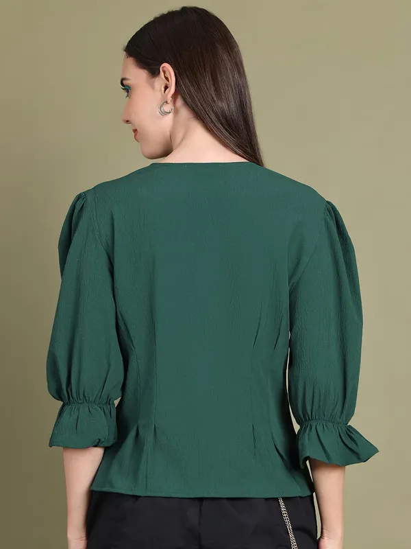 Emerald_Polyester_Solid_Top_For_Women