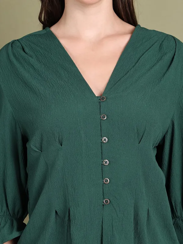 Emerald_Polyester_Solid_Top_For_Women