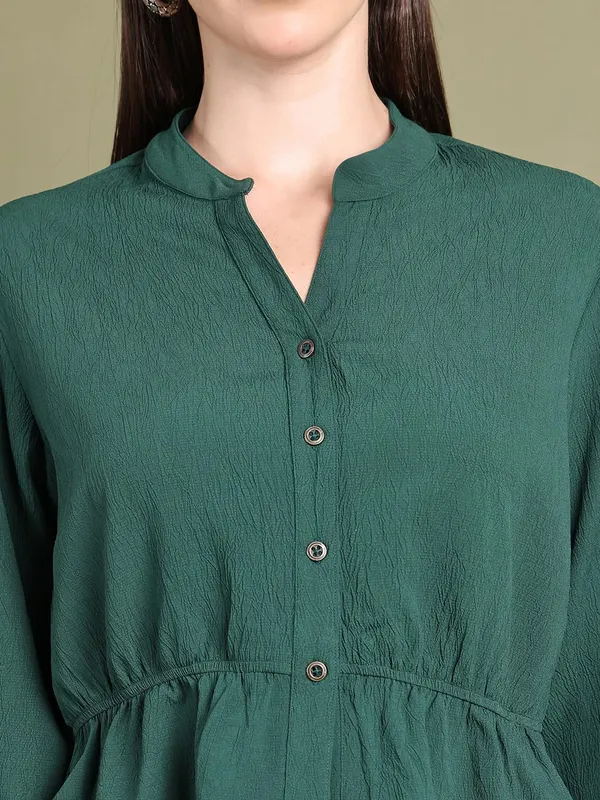 Emerald_Polyester_Solid_Top_For_Women