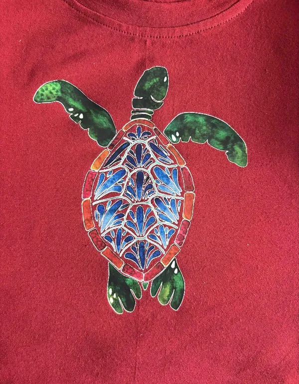 Red_Rayon_Solid_Top_For_Kids