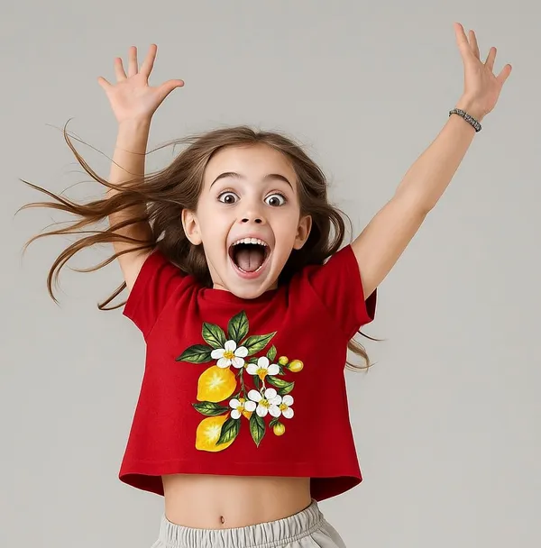 Red_Rayon_Solid_Top_For_Kids