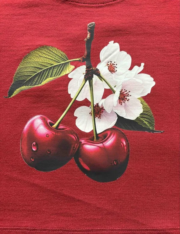Red_Rayon_Solid_Top_For_Kids