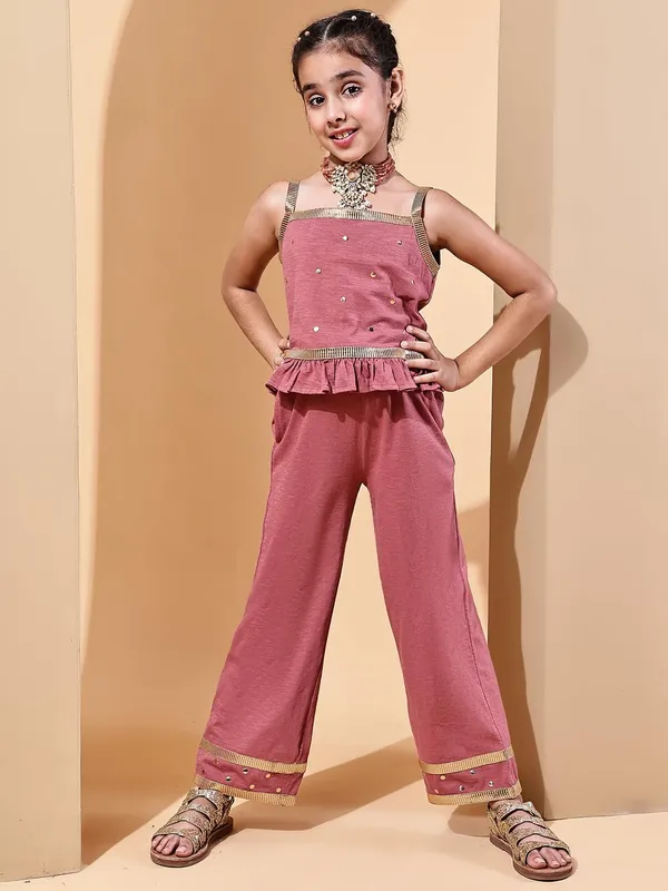 Faderose_Cotton_Solid_Clothing_Set_For_Kids
