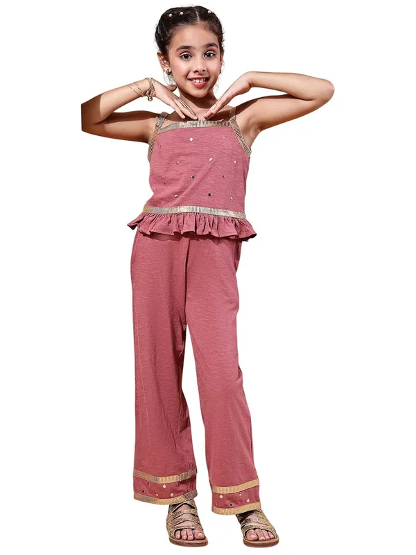 Faderose_Cotton_Solid_Clothing_Set_For_Kids