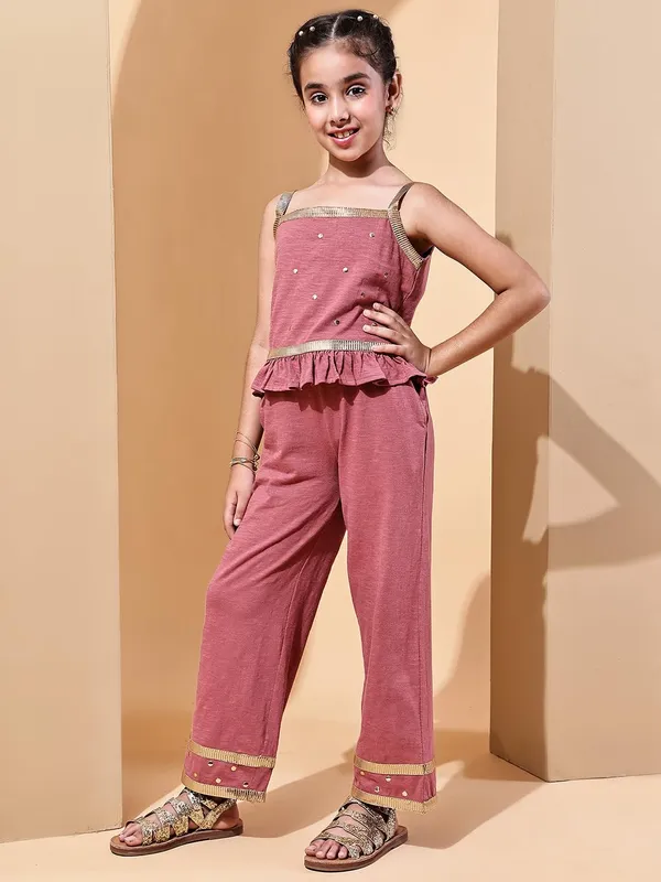 Faderose_Cotton_Solid_Clothing_Set_For_Kids