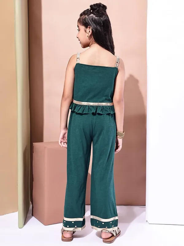 Emerald_Cotton_Blend_Solid_Clothing_Set_For_Kids