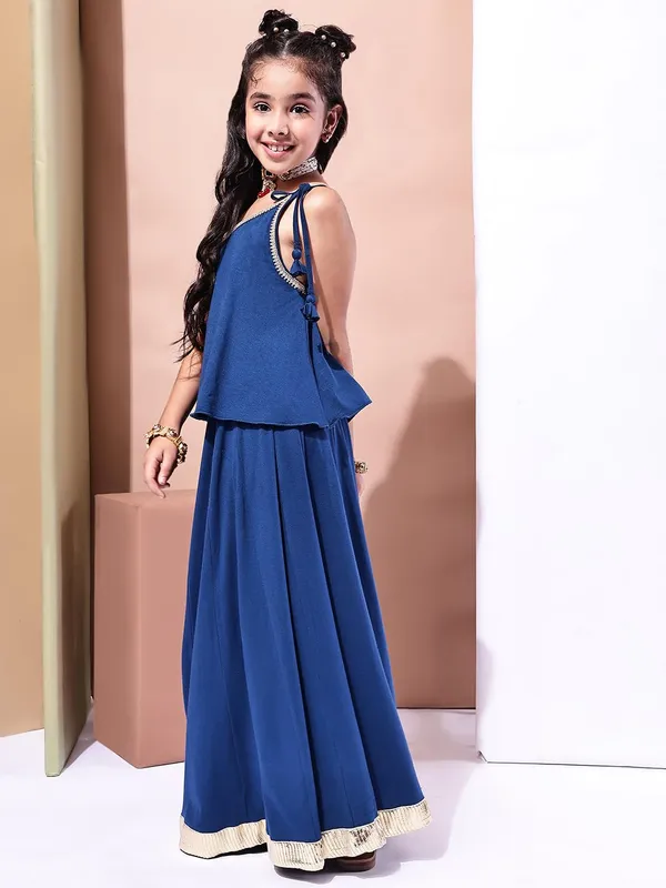 Blue_Rayon_Solid_Clothing_Set_For_Kids