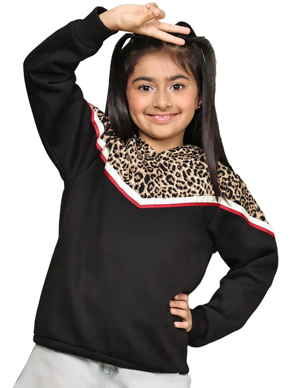 Black_Fleece_Solid_Sweatshirt_For_Kids
