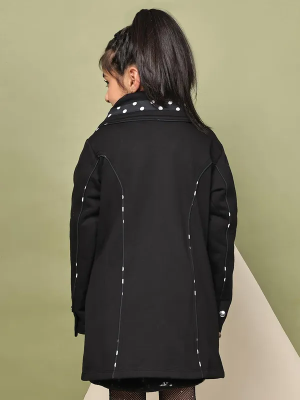 Black_Fleece_Solid_Over_Coat_For_Kids