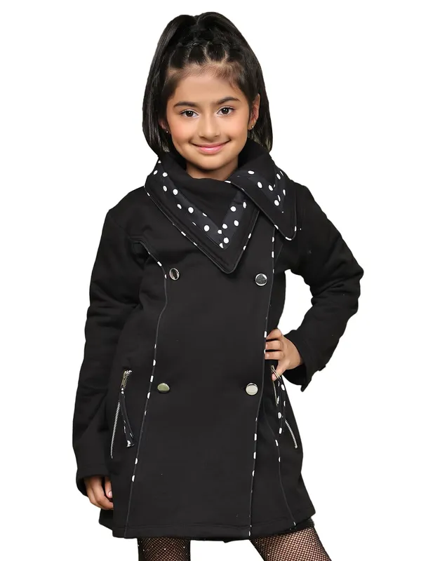 Black_Fleece_Solid_Over_Coat_For_Kids
