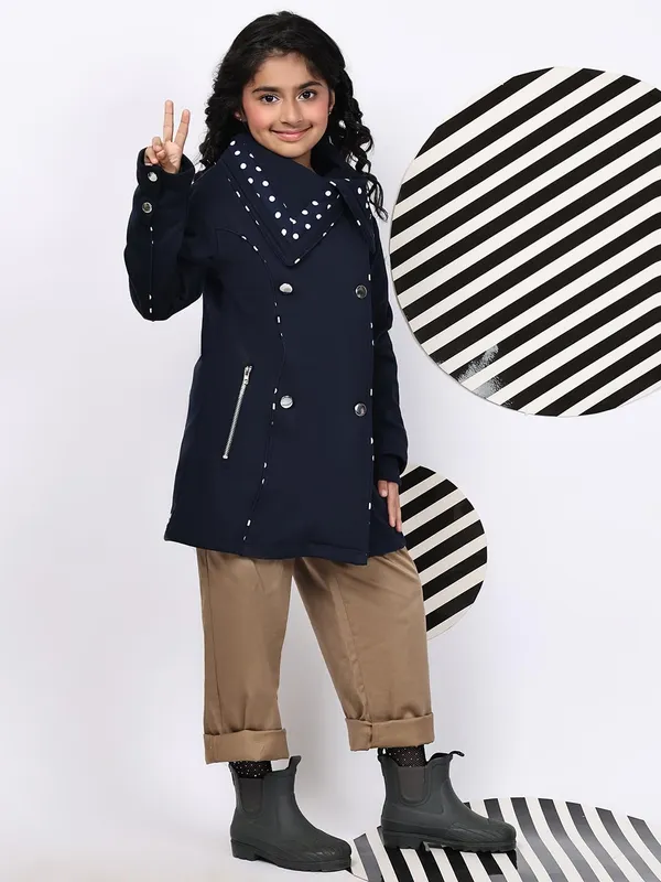 Navy_Blue_Fleece_Solid_Over_Coat_For_Kids