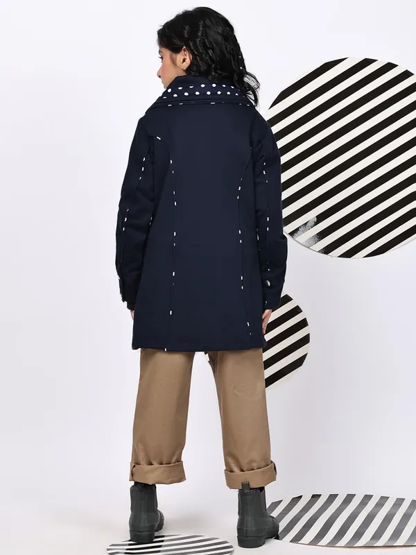 Navy_Blue_Fleece_Solid_Over_Coat_For_Kids