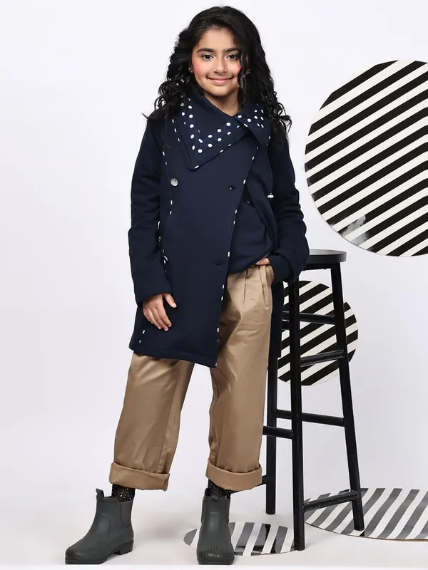 Navy_Blue_Fleece_Solid_Over_Coat_For_Kids