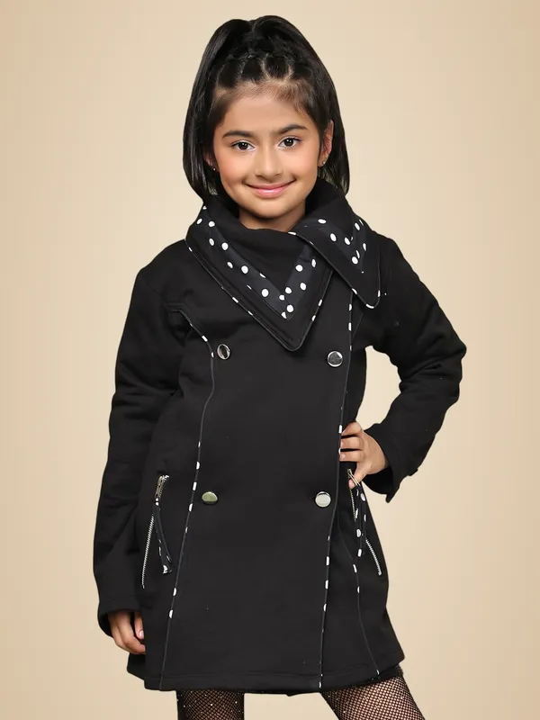 Black_Fleece_Solid_Over_Coat_For_Kids