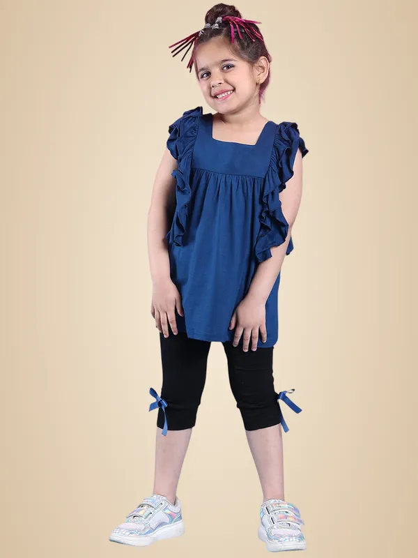 Blue_Rayon_Solid_Clothing_Set_For_Kids