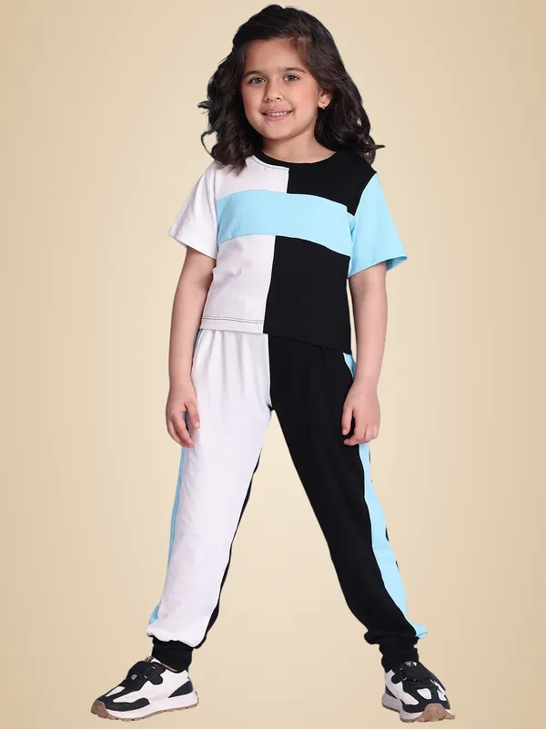 Skyblue_Rayon_Solid_Clothing_Set_For_Kids
