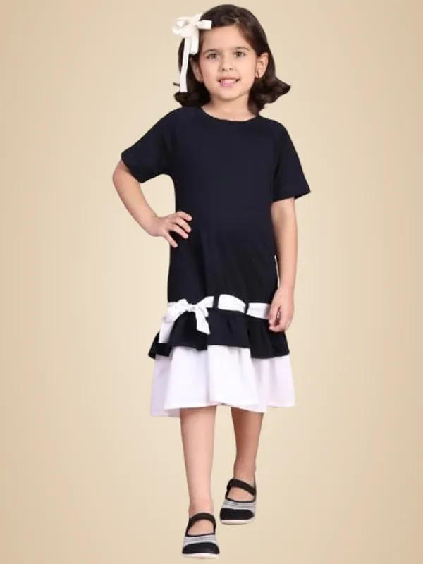 Black_Cotton_Blend_Printed_Dress_For_Kids
